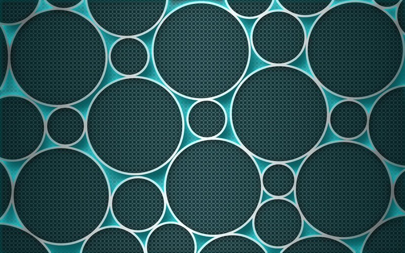 geometric circle pattern