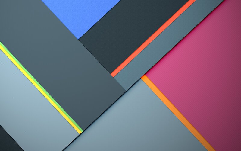 Geometric Color Blocks — Gray