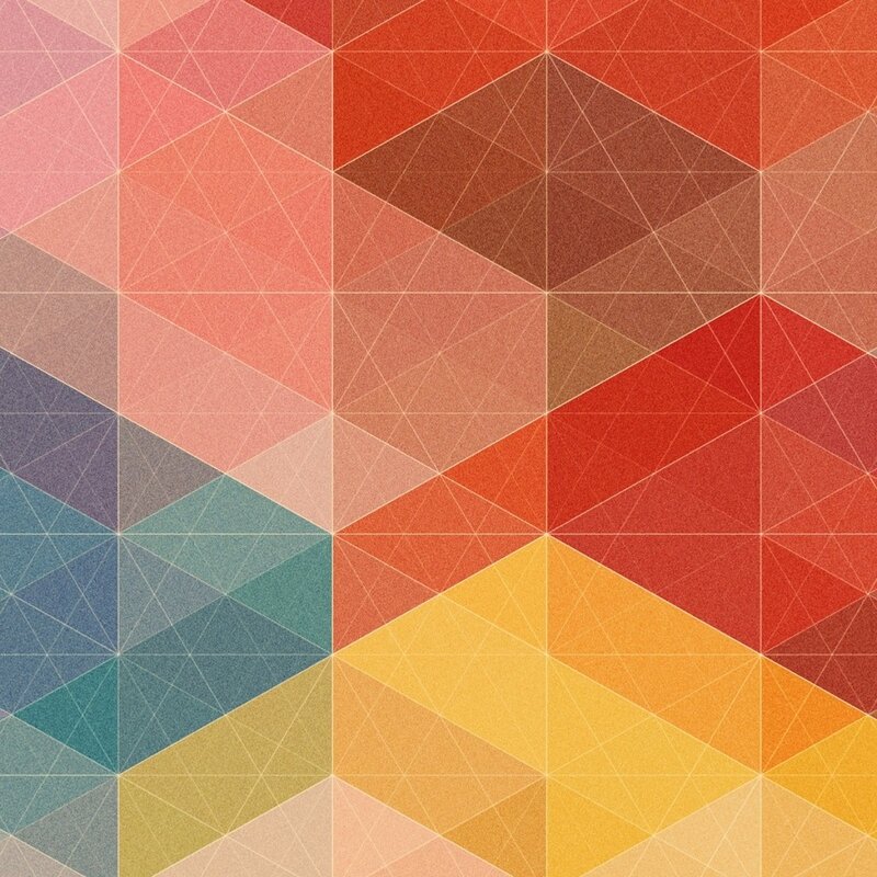 geometric color gradient pattern