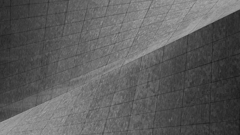 Geometric Concrete Wall