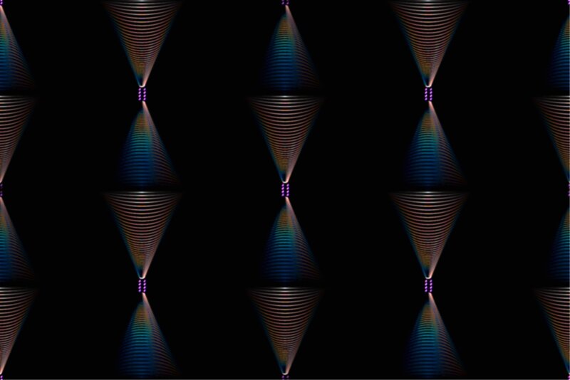 Geometric Cone Patterns