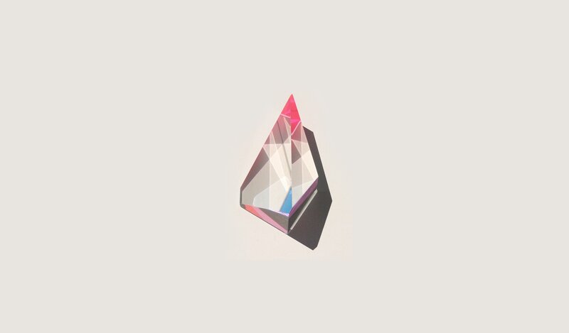 Geometric Crystal Shape — White