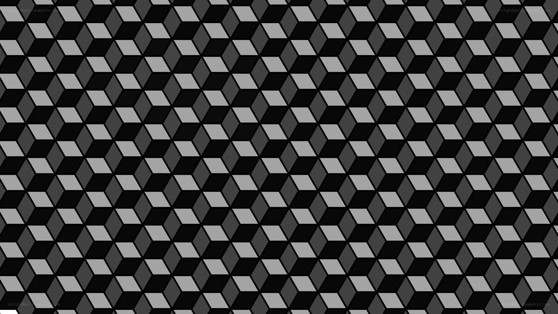 geometric cube pattern