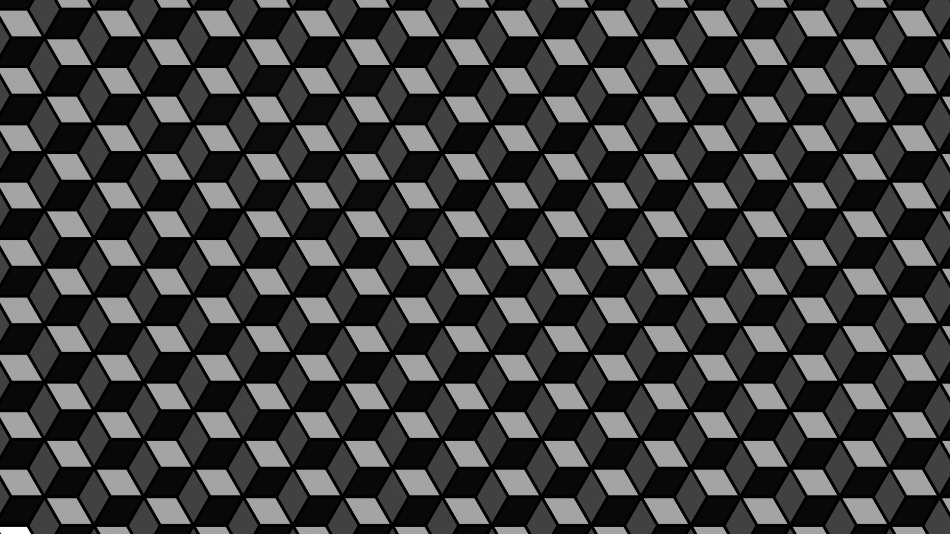 geometric cube pattern