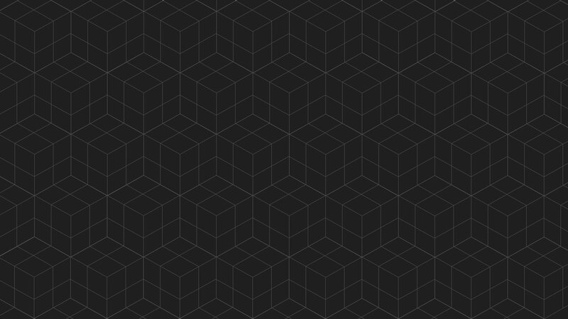 Geometric Cube Pattern — Black, Neutral, Abstract
