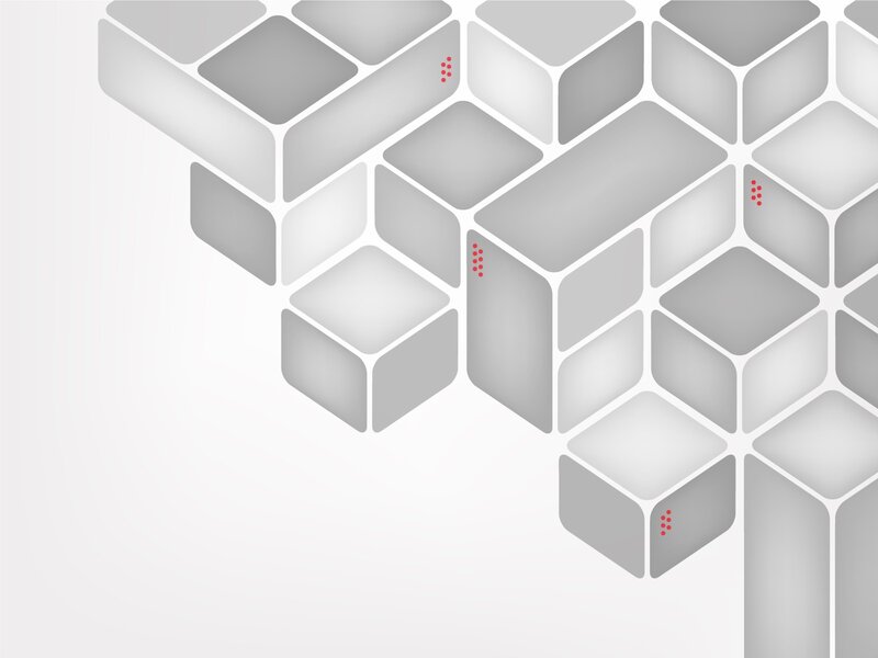 geometric cube pattern