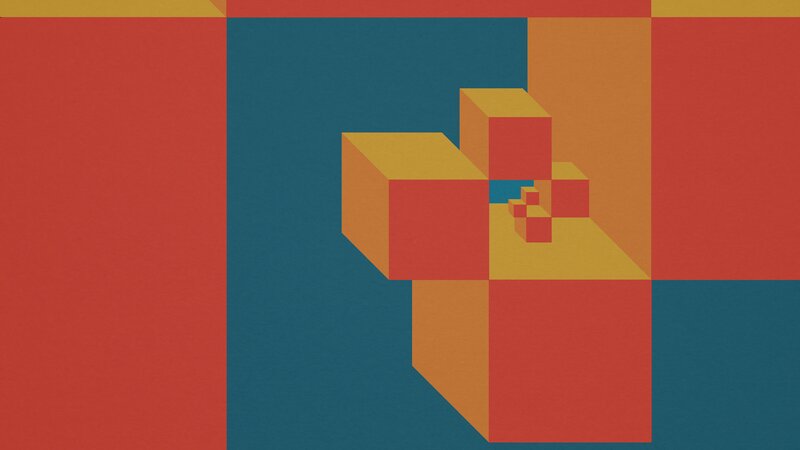 Geometric Cubes in Pattern