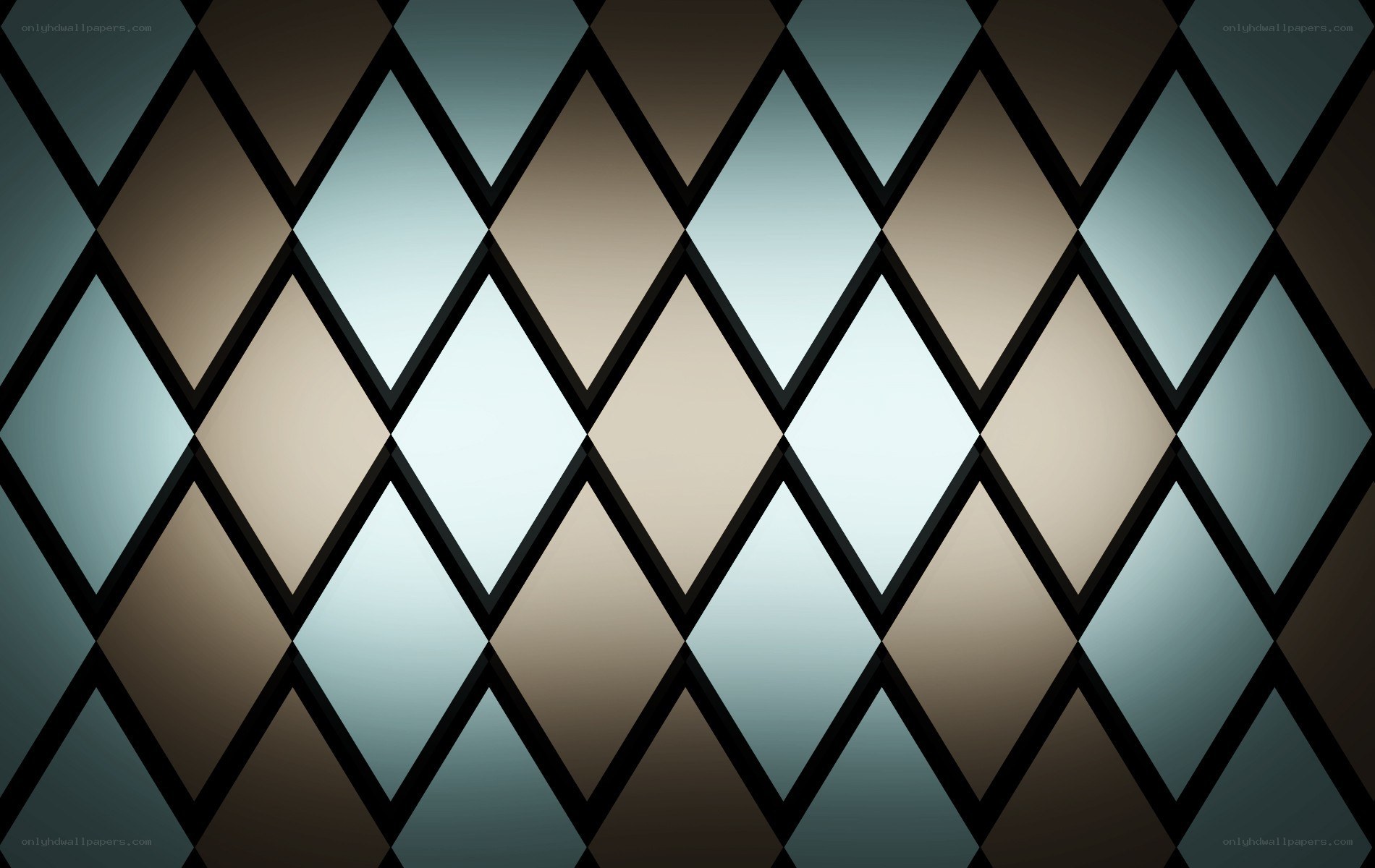 geometric diamond pattern