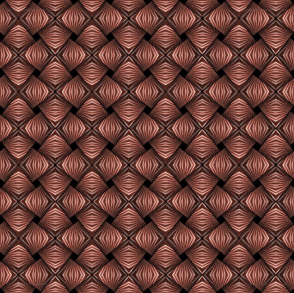 geometric diamond pattern