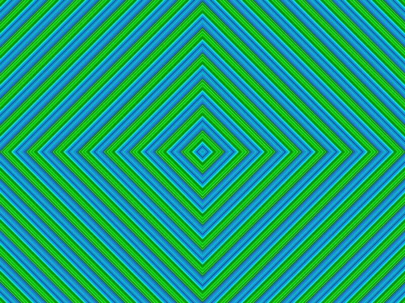 Geometric diamond pattern