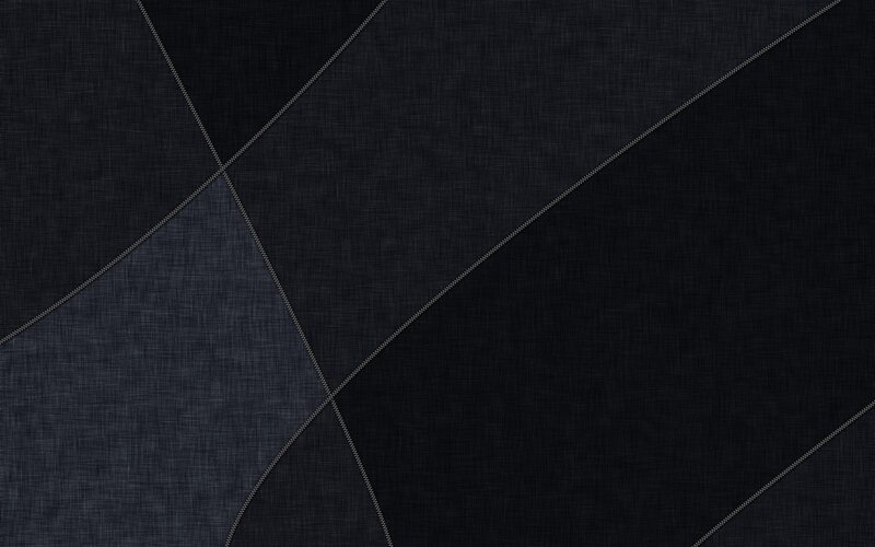 Geometric Fabric Pattern — Black