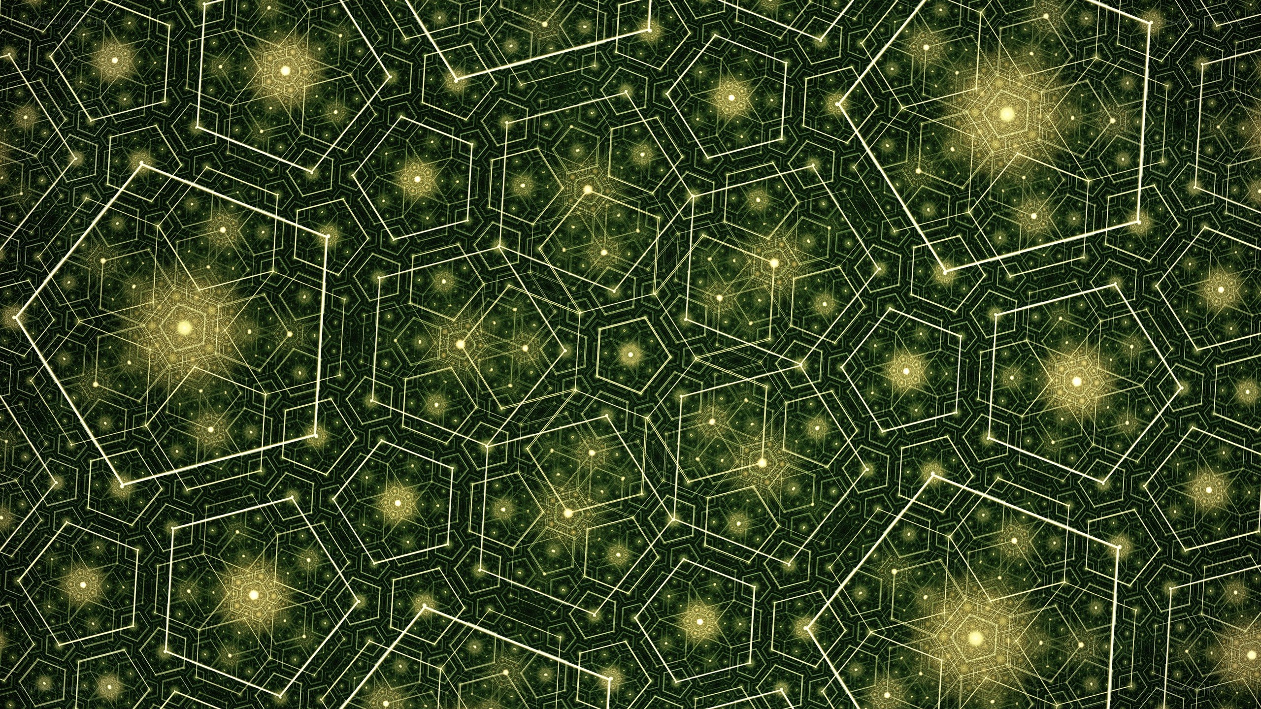 geometric fractal pattern