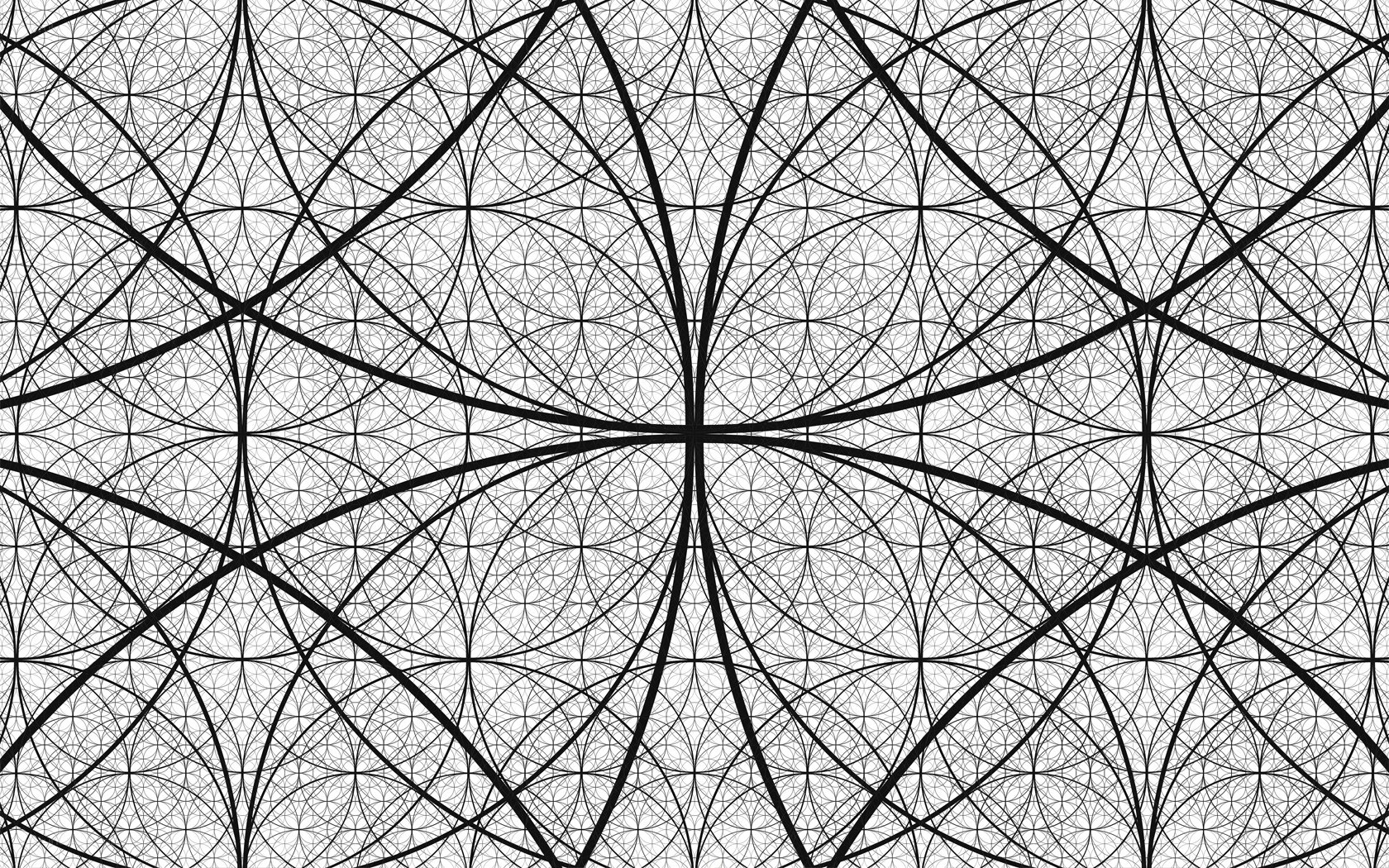 geometric fractal pattern