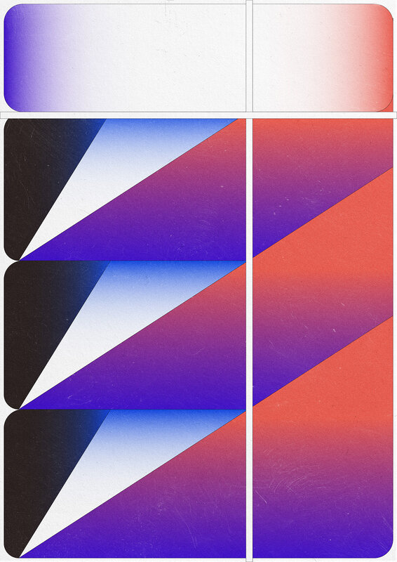 Geometric Gradient Panels