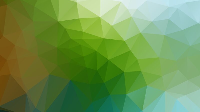 geometric green gradient