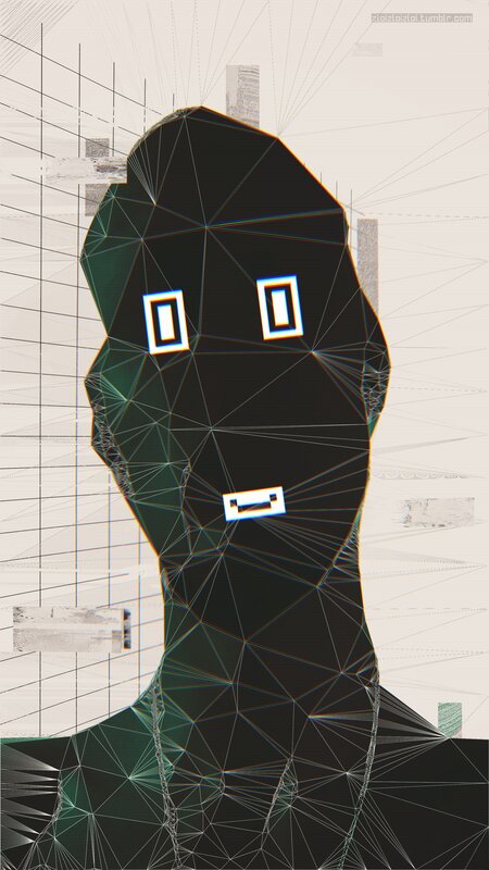 Geometric Head Figure