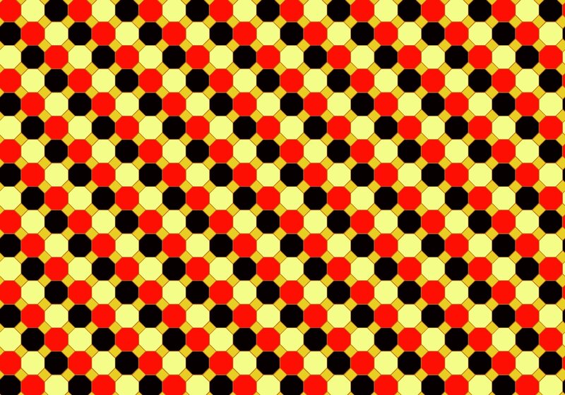 geometric hexagon pattern