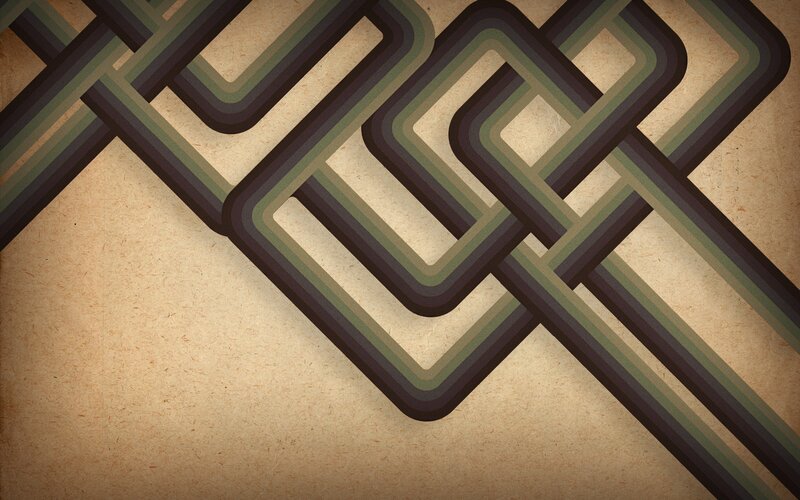 geometric knot pattern