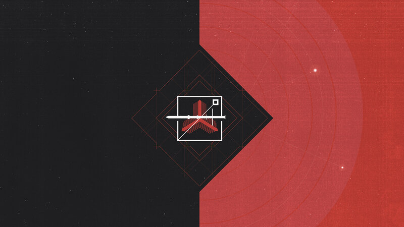 Geometric Logo Design — Black, Dramatic