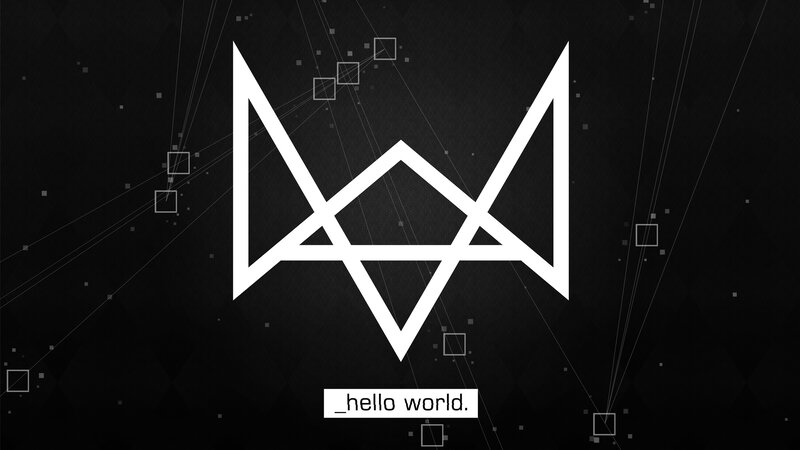 Geometric Logo Design — Black