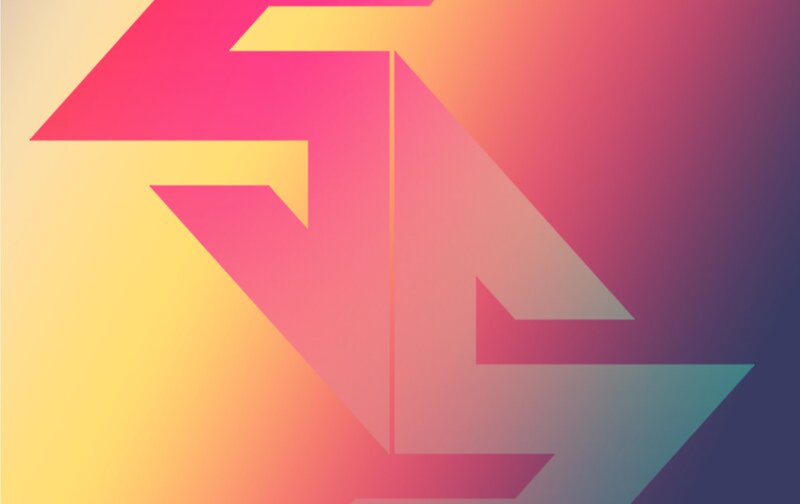 Geometric Logo Design — Pink