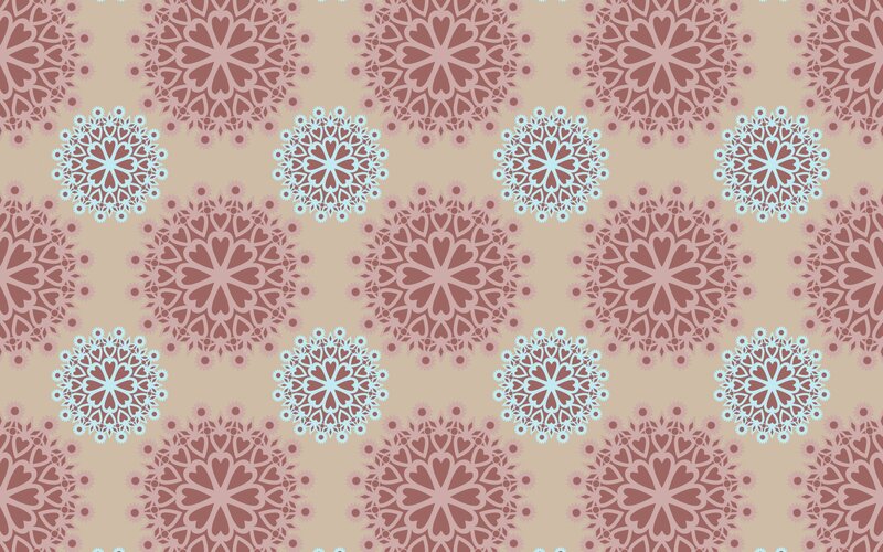 geometric mandala pattern