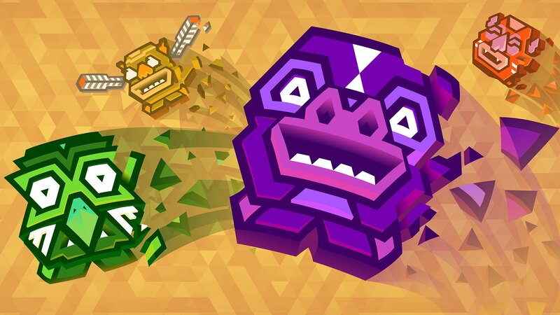 Geometric Monsters Fighting