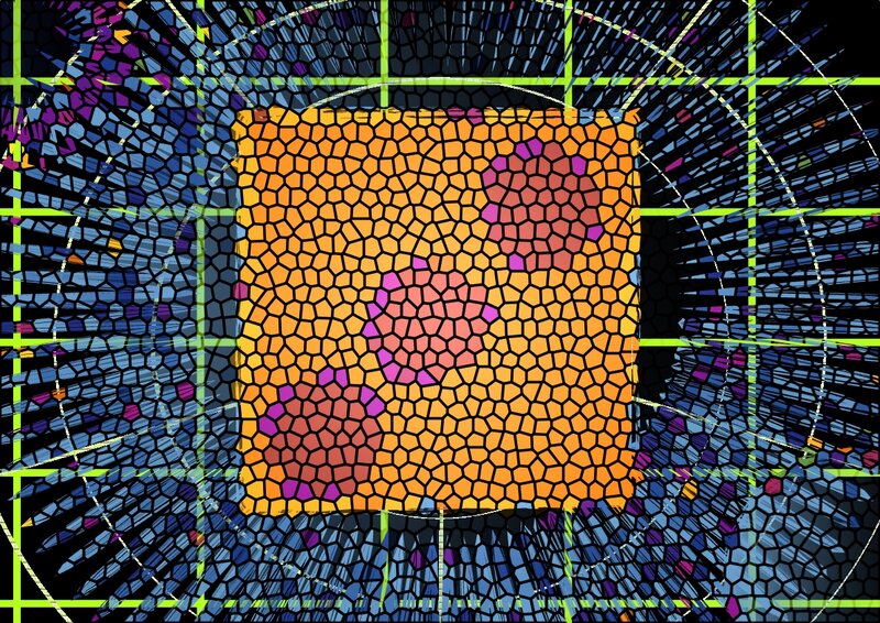 Geometric Mosaic Pattern