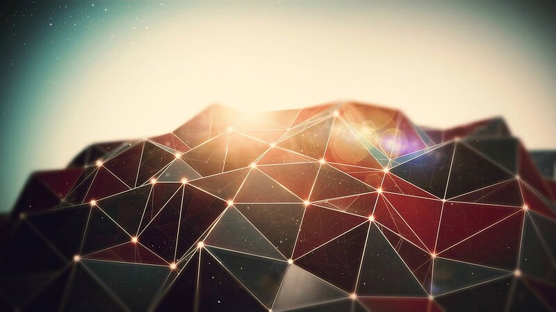 Geometric Mountain Structure