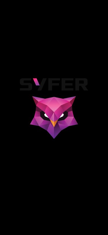 Geometric Owl Head