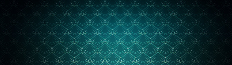 Geometric Pattern Background — Teal