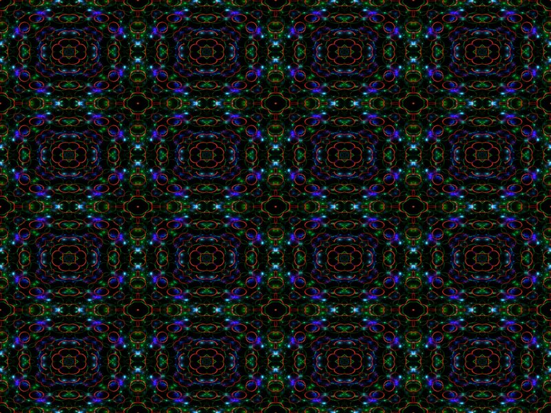 Geometric Pattern — Black, Hypnotic