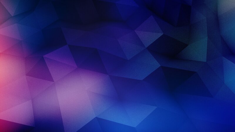 Geometric Pattern — Blue, Calm, Abstract, Triangles, Gradient