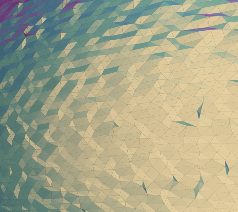 Geometric Pattern — Blue, Calm, Abstract, Triangles, Lines, Beige