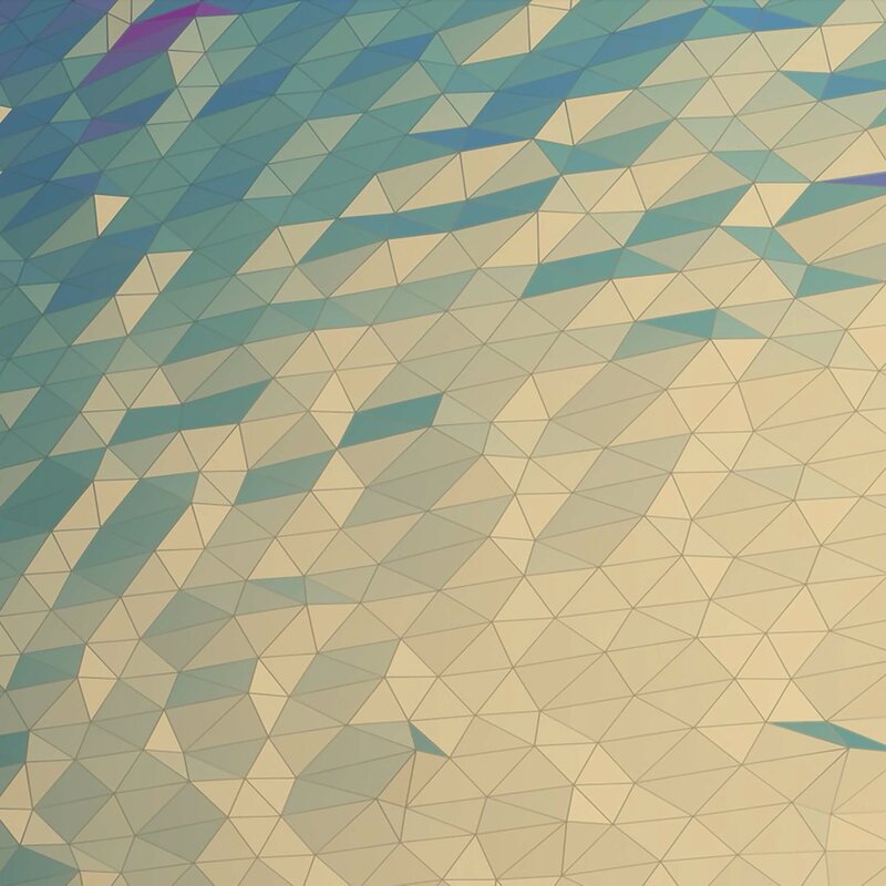 Geometric Pattern — Blue, Calm, Abstract, Triangles, Lines