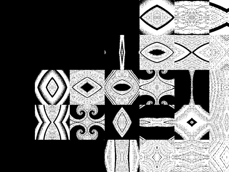 Geometric Pattern Collage