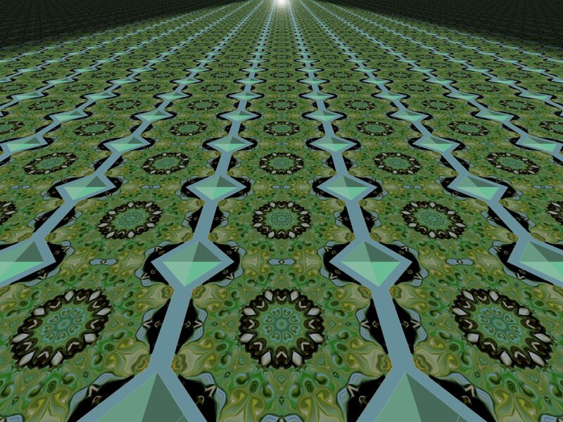 Geometric Pattern Floor