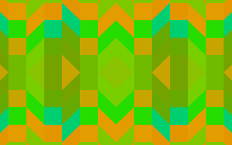 Geometric Pattern — Green, Calm, Abstract, Diamonds