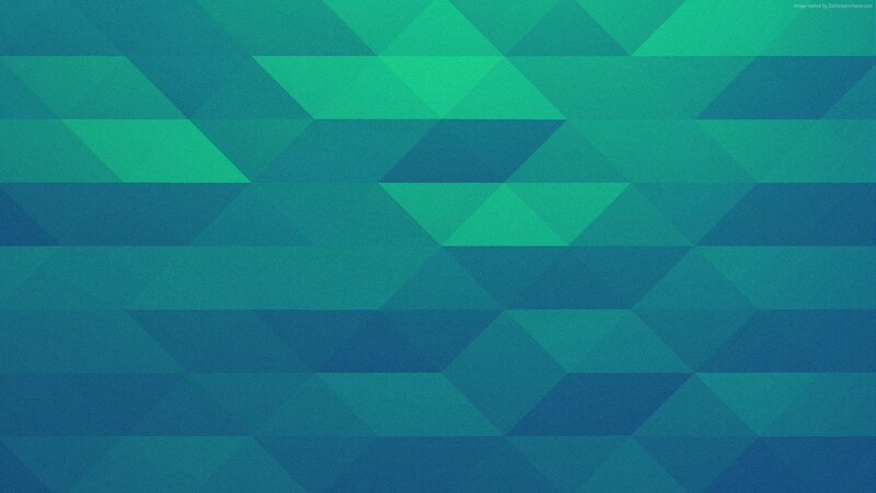 Geometric Pattern — Green, Calm, Abstract, Triangles, Gradient