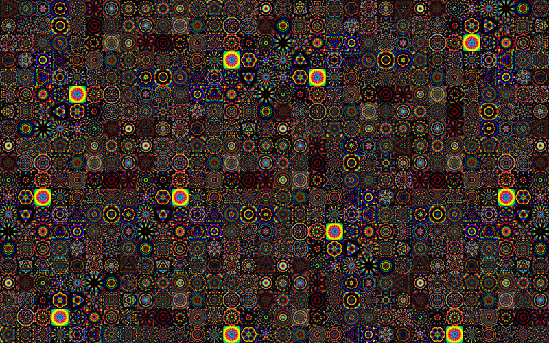 Geometric Pattern Mosaic