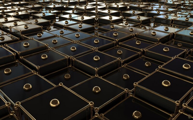 Geometric Pattern of Cubes