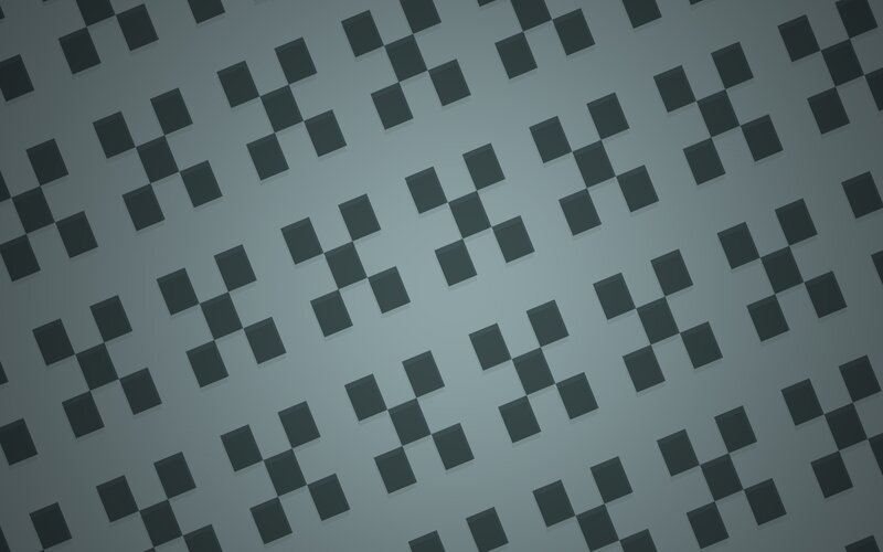 geometric pattern of dark squares