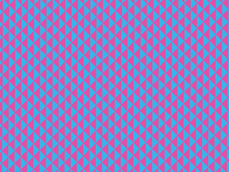 Geometric Pattern of Triangles