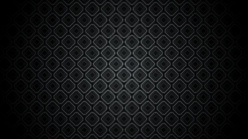 Geometric Pattern on Black Background — Dark