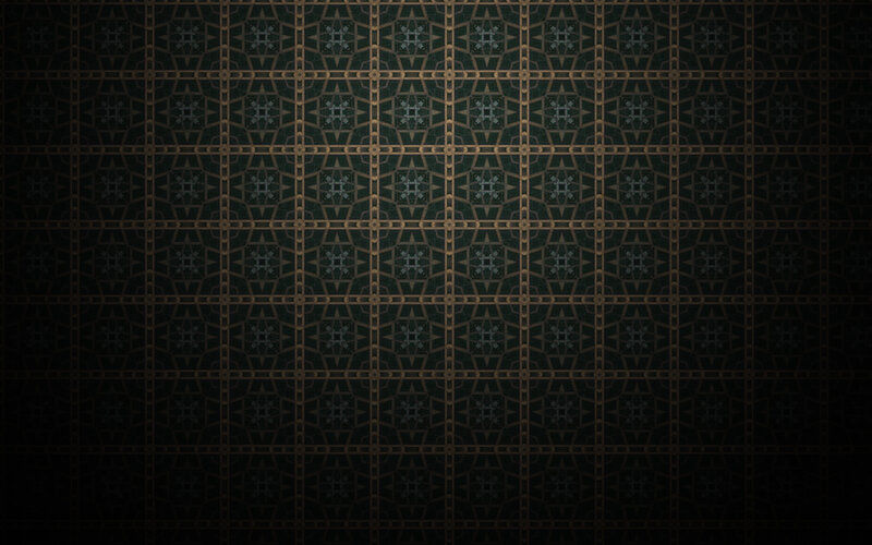 Geometric Pattern on Dark Surface — Black
