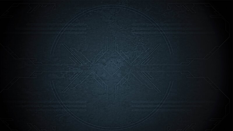 Geometric Pattern on Dark Surface