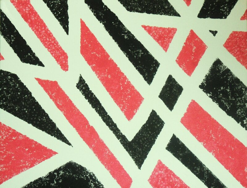 Geometric Pattern on Fabric