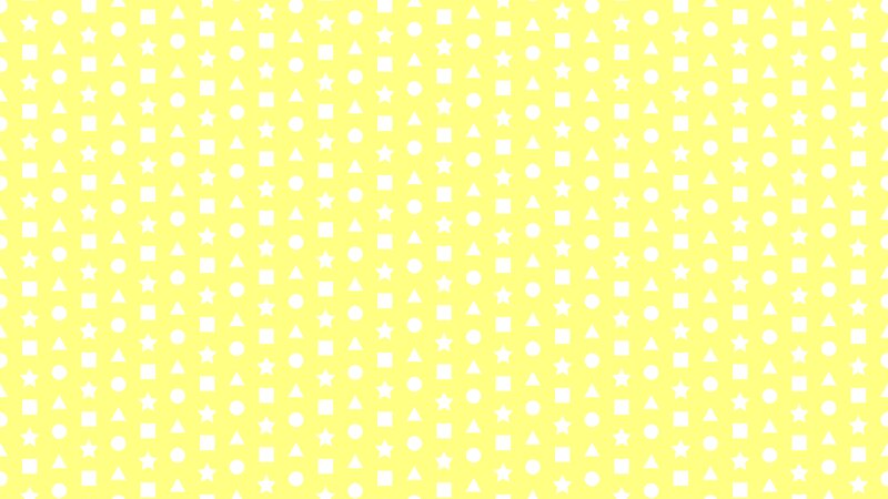 Geometric Pattern on Yellow