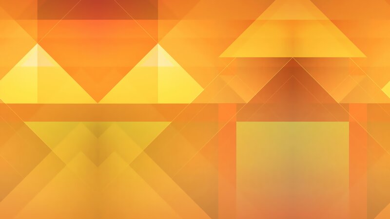 Geometric Pattern — Orange, Warm, Abstract, Triangles