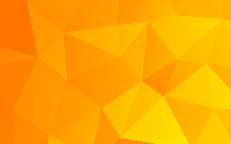 Geometric Pattern — Orange, Warm